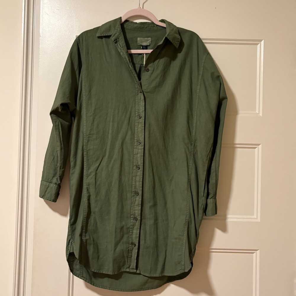 Universal Thread Forest Green Long Sleeve Dress